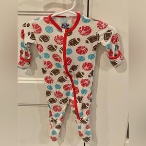 KicKee Pants Boys Sleeper with Zipper 0-3 Months